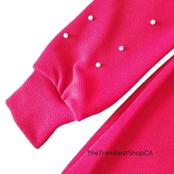 (Pre-loved) Shein Long Sleeved Dress - Picture 4 of 5